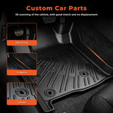 For 2003-2009 Toyota 4Runner 5 Seats TPE Floor Mats Liners & Trunk Cargo Liner