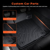 3PCS Floor Mats Black TPE Replacement for Escape 2020-2026