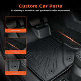 TPE Floor Mats & Trunk Cargo Liner Fit For 21-25 Ford Bronco 2-Door All Weather