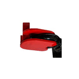labwork Steel Ball and Ring Hitch Lock - Durable, Secure Trailer Hitch Lock Electro-Plated and Powder Coated Finish - Red