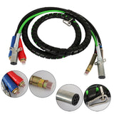 labwork 12FT 3-in-1 Wrap Set Air Line Hose Assemblies ABS Power Air Line Air Hose
