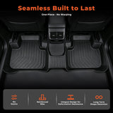 Labwork 4PCS TPE All-Weather Floor Mats Cargo Liner for 2018-2024 BMW X3