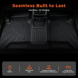For Ford Ranger Super Crew Cab 2024-2025 Floor Mats & 5FT Truck Mat
