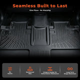 Floor Mats Cargo Trunk Liner Set 2011-2012 Sienna 7 Seats