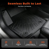 2Pcs Front TPE Car Floor Mats Replacement for Transit Connect 2010-2013
