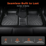 Labwork 3PCS TPE All-Weather Floor Mats for 2013-2017 Honda Accord