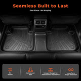 3PCS Floor Mats Liner Black TPE Replacement for 2022-2026 Honda Civic Sedan Replacement for 2022-2026 Acura Integra Civic