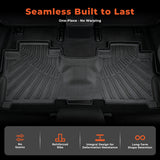 Floor Mats Cargo Liner Backrest Mats For 2018-2024 Ford Expedition MAX 8 Seats