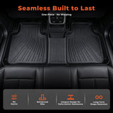 Labwork 3PCS TPE All-Weather Floor Mats for 2016-2022 Mercedes Benz GLC Class