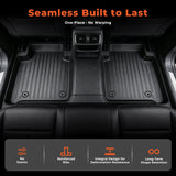 3PCS TPE All-Weather Floor Mats for 2022-2025 Jeep Grand Cherokee