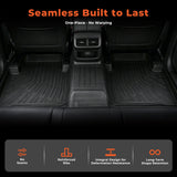 Floor Mats Liners & Trunk Cargo Liner TPE Set For 2020-2025 Toyota Corolla Black