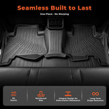For Toyota 4Runner 2013-2024(7 Seats) Floor Mats & Cargo Liner w/Backrest Mat
