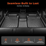 Floor Mats & Cargo Liner Set for 2007-2011 Toyota Camry All Weather Automotive TPE Floor Liners Set