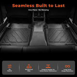 All Weather Non Hybrid Floor Mats Liner for 2024-2026 Toyota Tacoma Double Cab