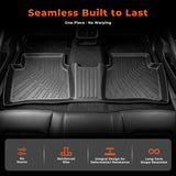 Fits 2016-2022 Toyota Prius TPE Floor Mats+Trunk Cargo Liner Waterproof Black