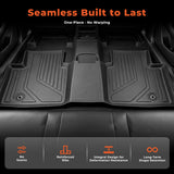 Fits 2023-2026 Toyota Crown All Weather 3D Molded Floor Mats Carpets Liners TPE 3PCS