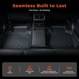 TPE All-Weather Floor Mats Cargo Liner for 2016-2022 Mercedes Benz GLC