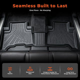 Floor Mats Liner for Toyota FJ Cruiser 2007-2014 Black TPE All-Weather