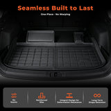 Floor Mats and Cargo Liner&Backrest Mat Fit for Toyota Sienna 2013-2020(Only 7 Seats）
