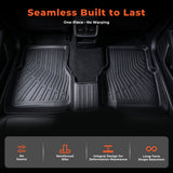 4PCS Floor Mats Black TPE Replacement for Ti-guan 2009-2018