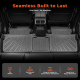 All Weather TPE Floor Liners and Trunk Mat and Backrest Mats for 2009-2012 Ford Escape/2009-2011 Mazda Tribute/Mercury Mariner