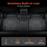 4PCS TPE All-Weather Floor Mats Cargo Liner for 2017-2022 Honda CR-V