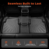 Floor Mats for Ford Bronco Sport 4 Door 2021-2025 TPE All Weather Floor Liner