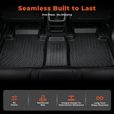 3PCS TPE All-Weather Floor Mats for 2014-2019 Toyota Corolla