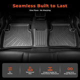 Floor Mats Cargo Liners Carpets for 2016-2022 Toyota Prius All-Weather TPE 3pcs