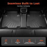 All Weather Easy To Clean for Toyota RAV4 RAV-4 2006-2012 Black Floor Liner Mats