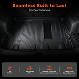 Floor Mat For 2021-2024 Toyota Sienna 8 Seat All Weather TPE Heavy Duty Liner
