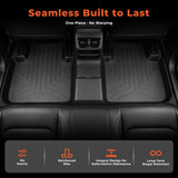 labwork 3PCS Floor Mats Black TPE Replacement for X3 2018-2024 Replacement for X4 2019-2024
