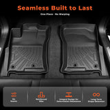 Floor Mats 1st Row Liner Black 2010-2012 4Runner 2010-2013 Lexus GX460