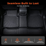 3PCS Floor Mats Black TPE Replacement for Escape 2020-2026