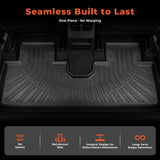 3D Custom Fit All-Weather TPE Floor Mats + Cargo & Backseat Liner Set for 2021-2026 Ford Mustang Mach-E (Excludes Gas Mustang)