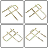labwork 4 Pcs Square U-Bolts for 2.5 Wide Leaf Springs 8.75 Long Replacement for 1988-2019 Chevy Silverado GMC Sierra 1500