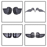 for 2011+ Jeep Wrangler JK JKU 2/4Door Front Door Storage Pockets Organizer Box Lab Work Auto