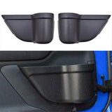 for 2011+ Jeep Wrangler JK JKU 2/4Door Front Door Storage Pockets Organizer Box Lab Work Auto