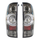 labwork 1 Pair LED Tail Lights Replacement for 2005-2015 Toyota Tacoma Rear Tail Lights Brake Lamps Assembly Driver and Passenger Side LH+RH Lab Work Auto