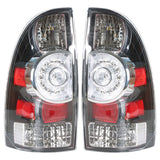 labwork 1 Pair LED Tail Lights Replacement for 2005-2015 Toyota Tacoma Rear Tail Lights Brake Lamps Assembly Driver and Passenger Side LH+RH Lab Work Auto