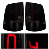 labwork 1 Pair LED Tail Lights Replacement for 2009-2018 Dodge RAM 1500, 2010-2018 Dodge Ram 2500/3500 Rear Tail Lights Brake Lamps Assembly Driver and Passenger Side LH+RH Lab Work Auto