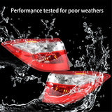 labwork 1 Pair Tail Lights Signal Lamp Passenger Side RH & Driver Side LH Red Clear Replacement for 2014-2016 Toyota Corolla TO2804118 TO2805118 Lab Work Auto