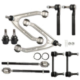 labwork 10PCS Control Arm Ball Joint Tie Rod End Sway Bar Link LH RH for Hummer H3 06-10 Lab Work Auto