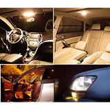 labwork 10PCS T10 RV For Camper Trailer 12V LED Interior Light Bulbs Warm White Lab Work Auto