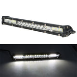 labwork 12 Inch Single Row LED Work Light Bar 450W 6000K 12000LM 12V White Flood Driving Off Road SUV Boat ATV Lab Work Auto