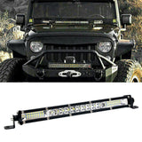 labwork 12 Inch Single Row LED Work Light Bar 450W 6000K 12000LM 12V White Flood Driving Off Road SUV Boat ATV Lab Work Auto