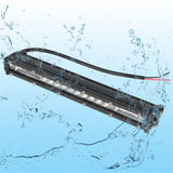 labwork 12 Inch Single Row LED Work Light Bar 450W 6000K 12000LM 12V White Flood Driving Off Road SUV Boat ATV Lab Work Auto