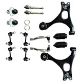 labwork 14 PC Front Lower Control Arm Ball Joint Sway Bar Link Tie Assembly Suspension Kit Fit for 2006-2011 Honda Civic Lab Work Auto
