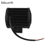 labwork 18W 4inch Led Work Light Bar Pods Flood Offroad Lamp For JEEP ATV UTE Lab Work Auto