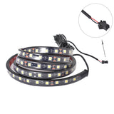 labwork 2PCS 60" White LED Pickup Truck Bed Light Kit w/Switch Super Bright Lab Work Auto